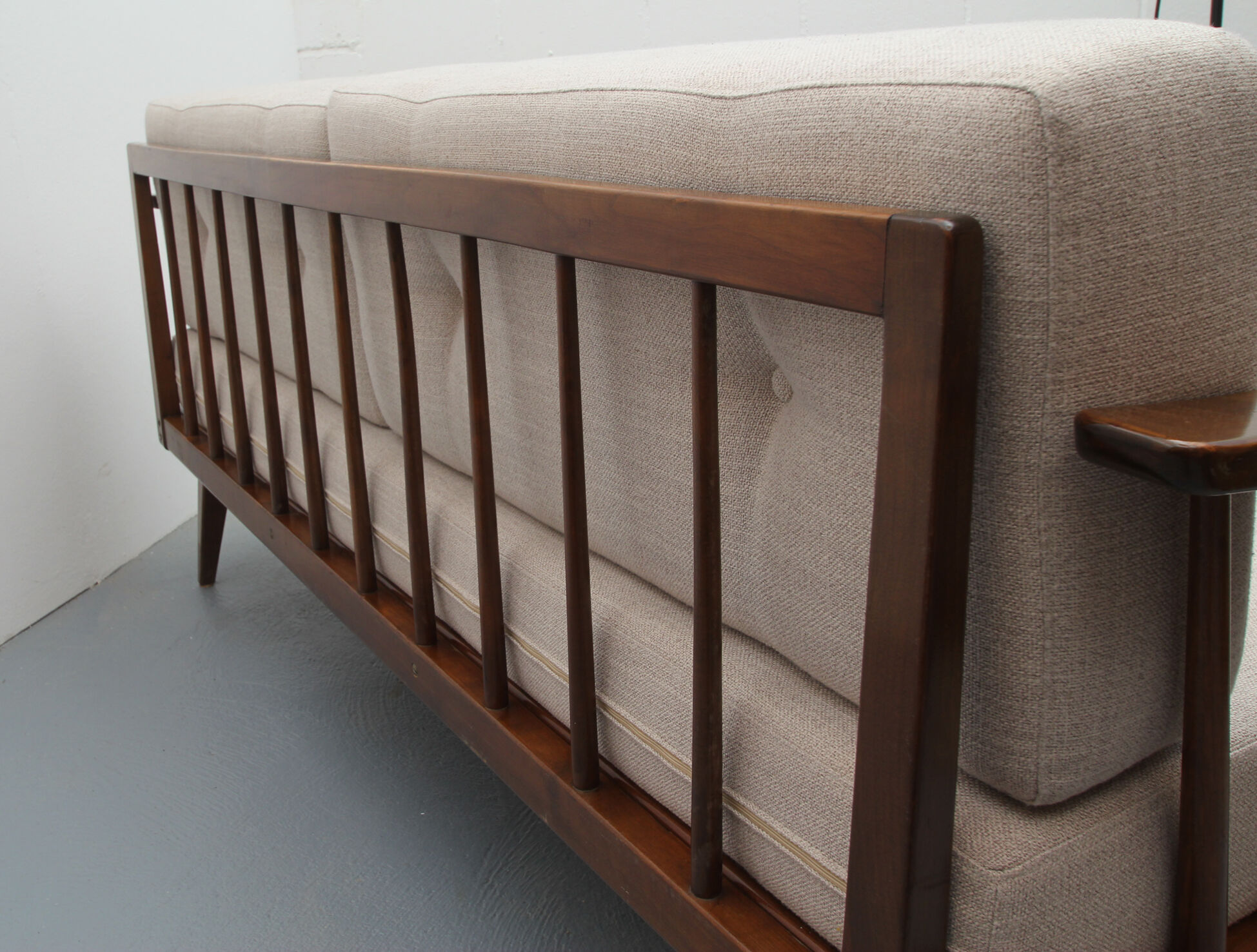 1950s daybed in beige, Wilhelm Knoll