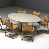 Samo dining table by Carlo Scarpa for Simon Gavina, Italy, 1971