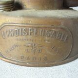 Old storm lamp lantern l'Indispensable Paris brass glass workshop decoration