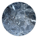 Grey marble plate