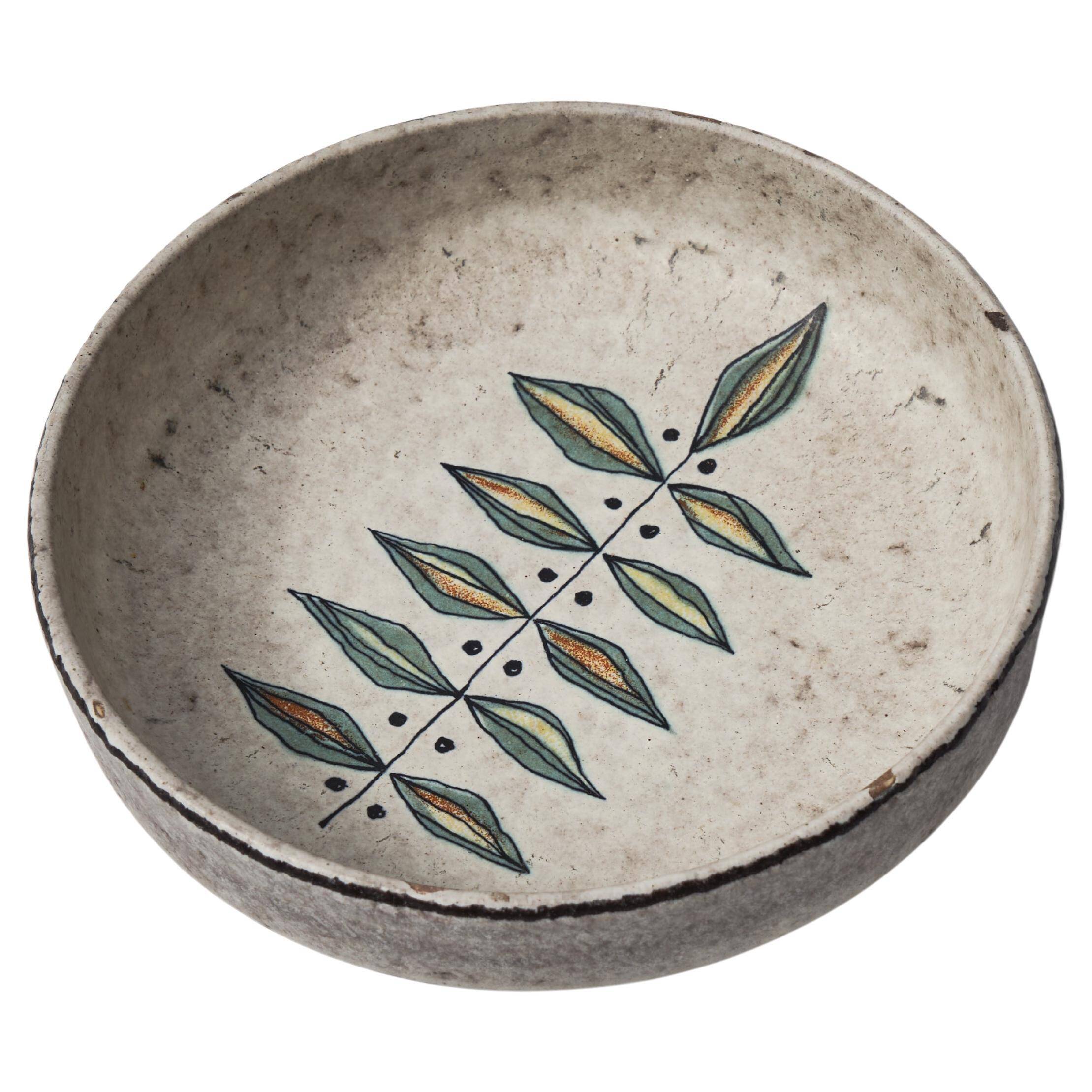 1960s ceramic studio bowl