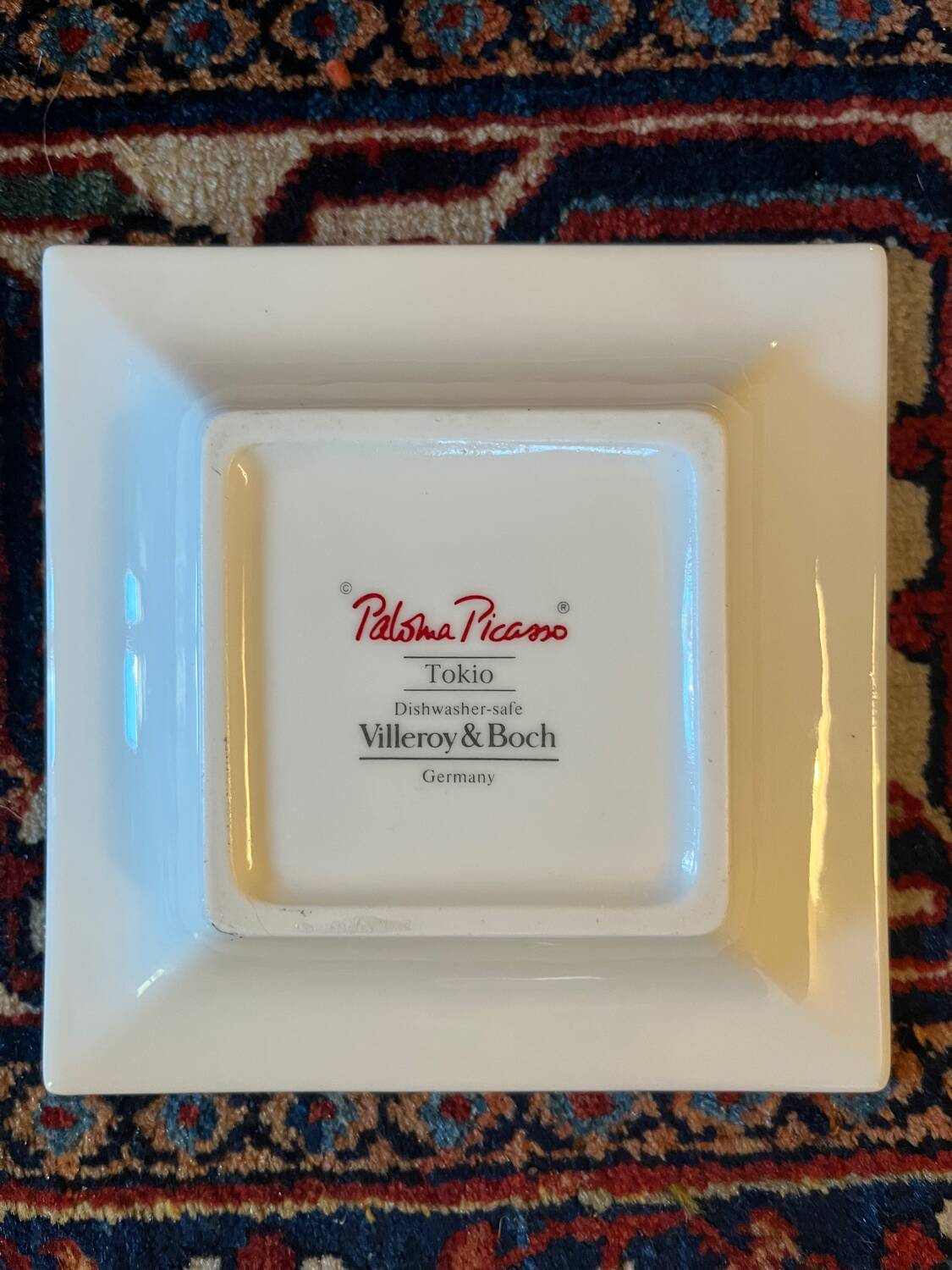 Paloma Picasso pocket emptier for Villeroy & Boch