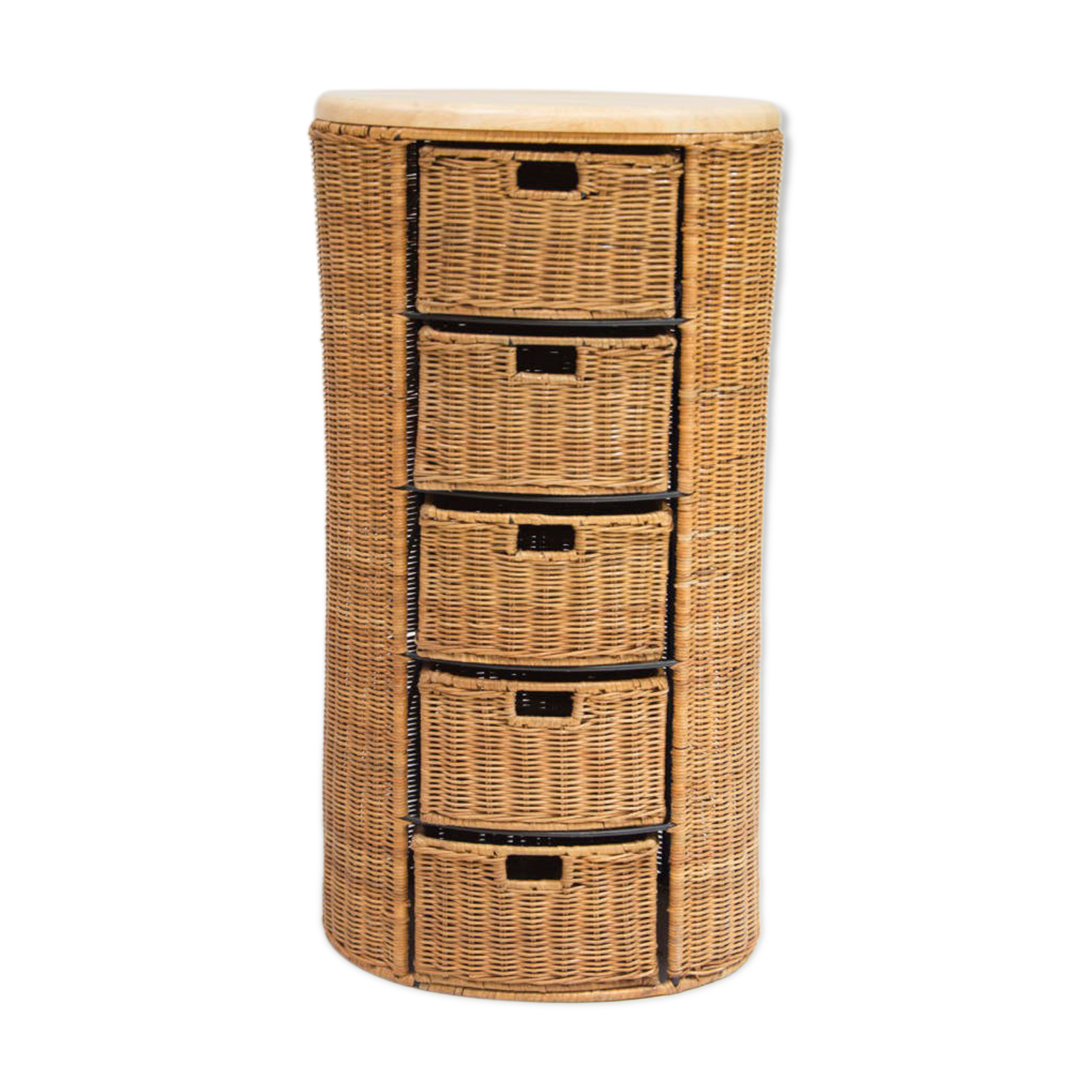Furniture rattan drawers