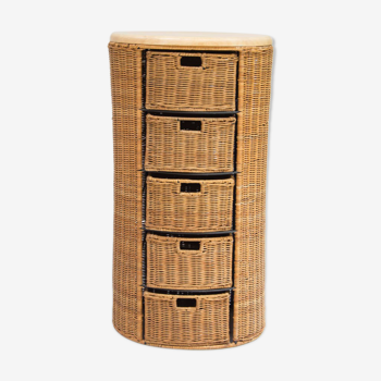 Furniture rattan drawers
