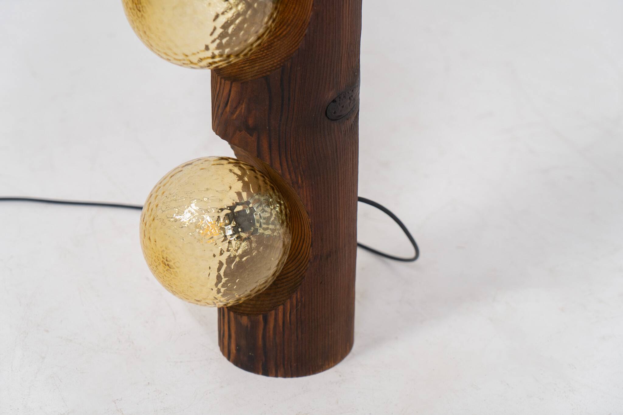 Sculptural solar lamp by Temde Leuchten