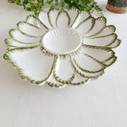 Assiette à artichaut en céramique italienne