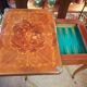 Louis XV style game table in marquetry