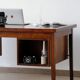 Arne Vodder rosewood desk | Scandinavian executive desk