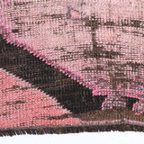 1x2 Vintage pink door mat, 1x2 door mat, 2.6x1.8 Ft