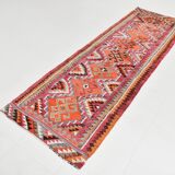 3x10 Vintage Persian Kilim Runner Rug, 97x299Cm