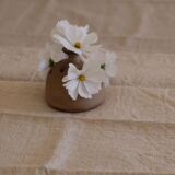 Pique vase Fleurs Vallauris in sandstone