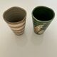 Paire de vases en grès