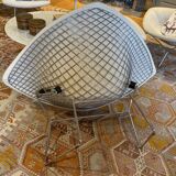 Large diamond armchair Bertoia