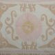 Hand knotted rug, vintage Turkish rug 120x139 cm