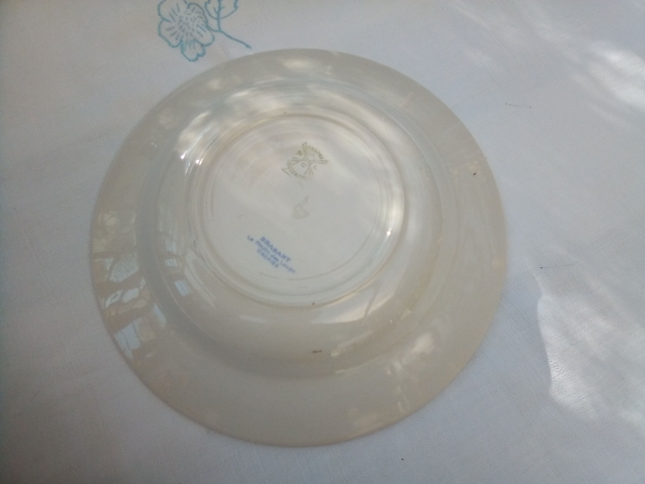 10 old hollow plates Brabant / Mill of Wolves
