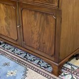 Nineteenth-century English mahogany scriban