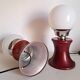 Pair of vintage bedside lamps