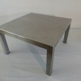 Maria Pergay steel coffee table