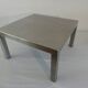 Maria Pergay steel coffee table