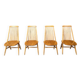 Mid century scandinavian dining chairs, 1960s