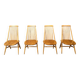 Mid century scandinavian dining chairs, 1960s