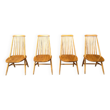 Mid century scandinavian dining chairs, 1960s
