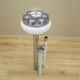 Floor lamp with ashtray, Space Age design, 1960s, production: Italy