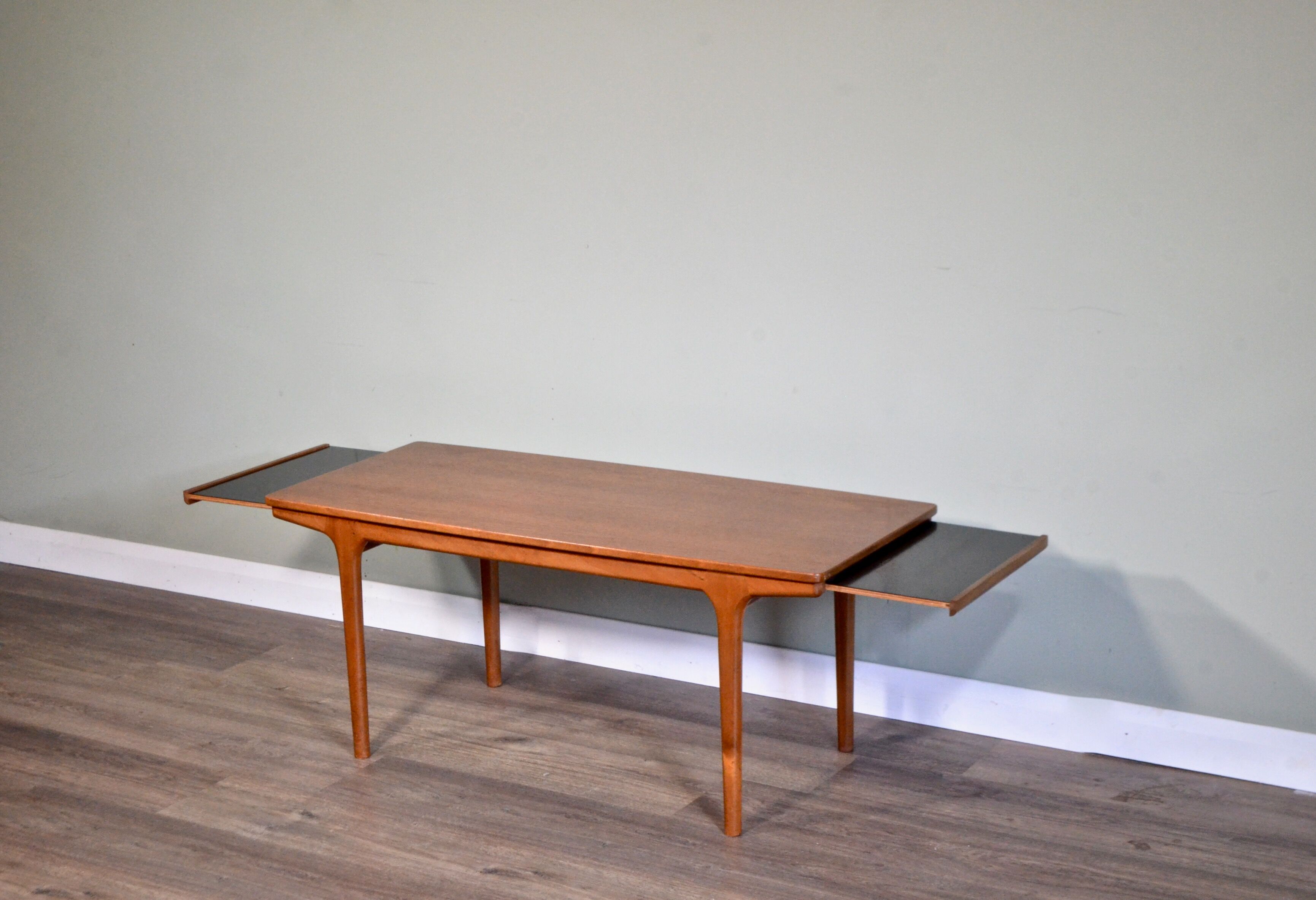 Midcentury teak extending coffee table by Mcintosh