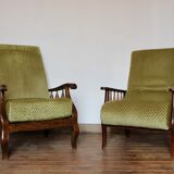 Pair of vintage armchairs