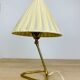 50s brass casserole lamp