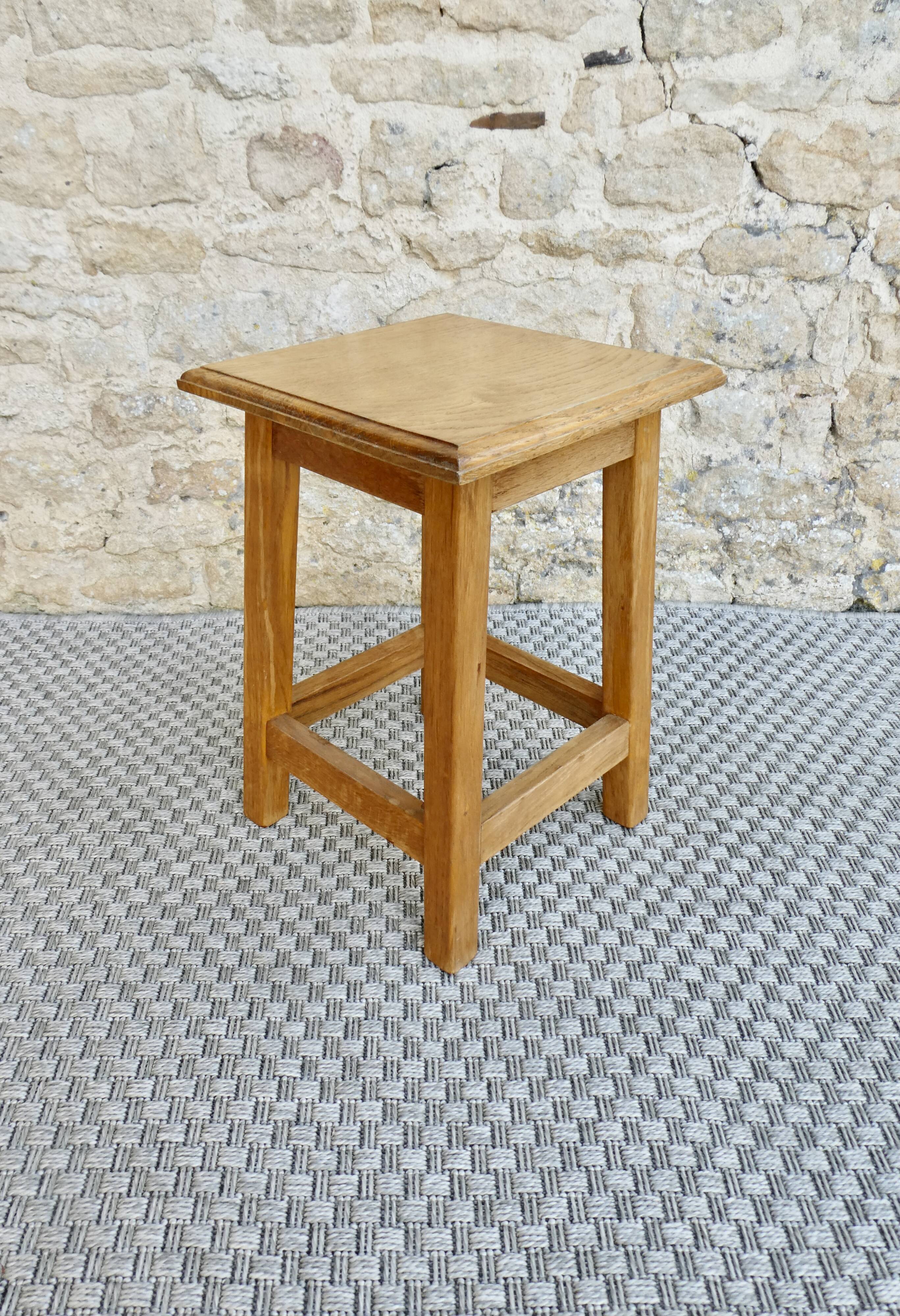 Wooden stool from the 1960s-70s