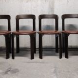 Suite of 4 chairs by Bruno Rey
