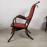 Kohn curved wood lounge