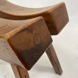 Vintage Brutalist Stool design