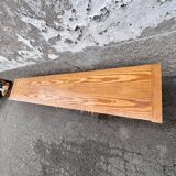 Vintage pine sideboard 1970 1980 Scandinavian style