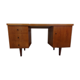 Bureau en chêne années 70