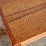 Scandinavian coffee table Danish teak vintage 1960s