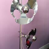 Lampadaire fleurs