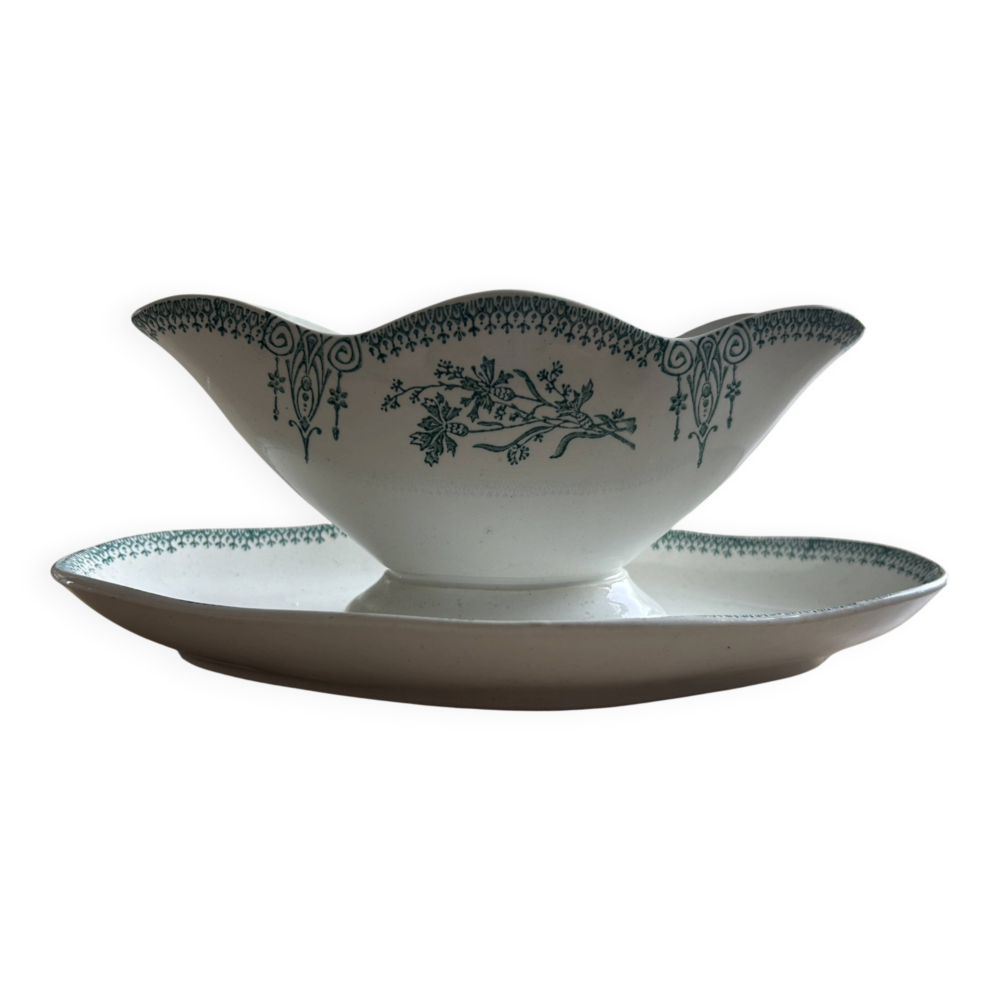 Saucière sur dormant Art Déco Saint-Amand modèle 4003⁠