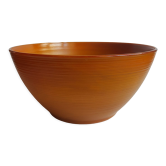 Saladier marron Arcopal modèle volcan vintage