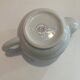 Théière ronde Alpac pastel en porcelaine- annees 80-retro-cuisine-vintage