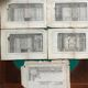 Jacques Renaud Bernard, Set of 5 architectural engravings, eighteenth century