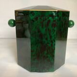 Melarti Green Octagonal Ice Bucket