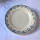 Flat plate of the longchamp earthenware factory, doria model,  iron land
