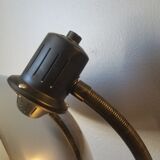 Large vintage chrome table lamp Aluminor - Rare XXL format - 70s