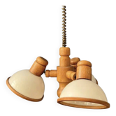 Lampe suspendue vintage Steinhauer avec 3 lumières, années 1970