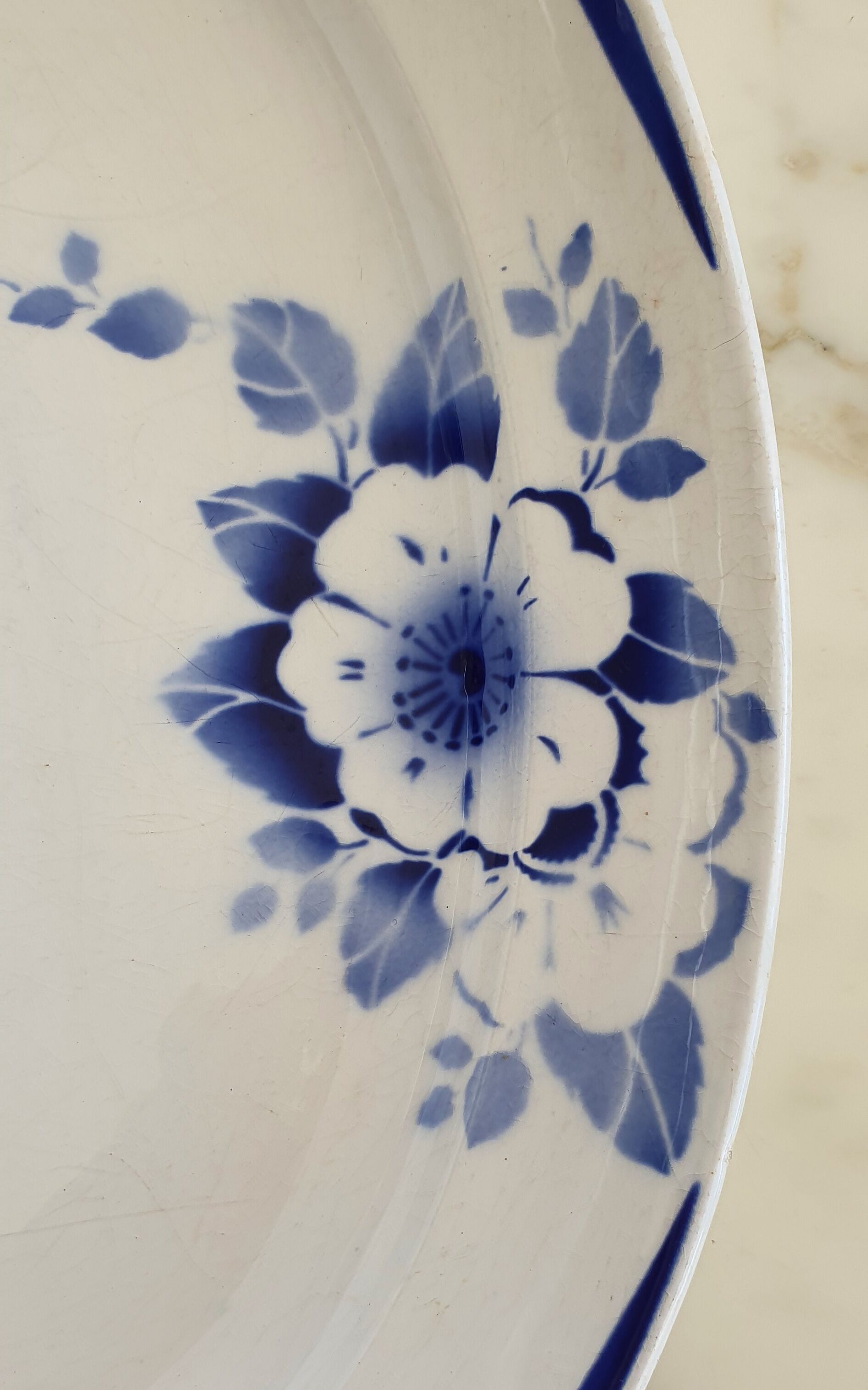 Ancient earthenware dish