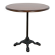 Art Nouveu Cast Iron and Wood Coffee Table