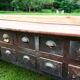 Antique wooden craft furniture