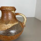 Set of two pottery fat lava vases by Scheurich, Germany, 1970s